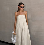 Martina Maxi Dress Beige