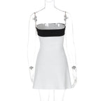 Venetia Mini Dress White
