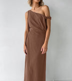 Westwick Maxi Dress Brown