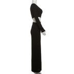Midnight sky dress Black