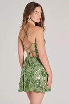 Cami Bodycon Short Sequin Dress