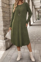 Helena Long Sleeve Dress Modern Dress for Seasonal Wardrobe Essential