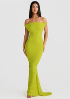 Backless Sling Slim Fit Long Dress