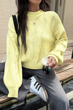 Long Sleeve Knit Base Sweater