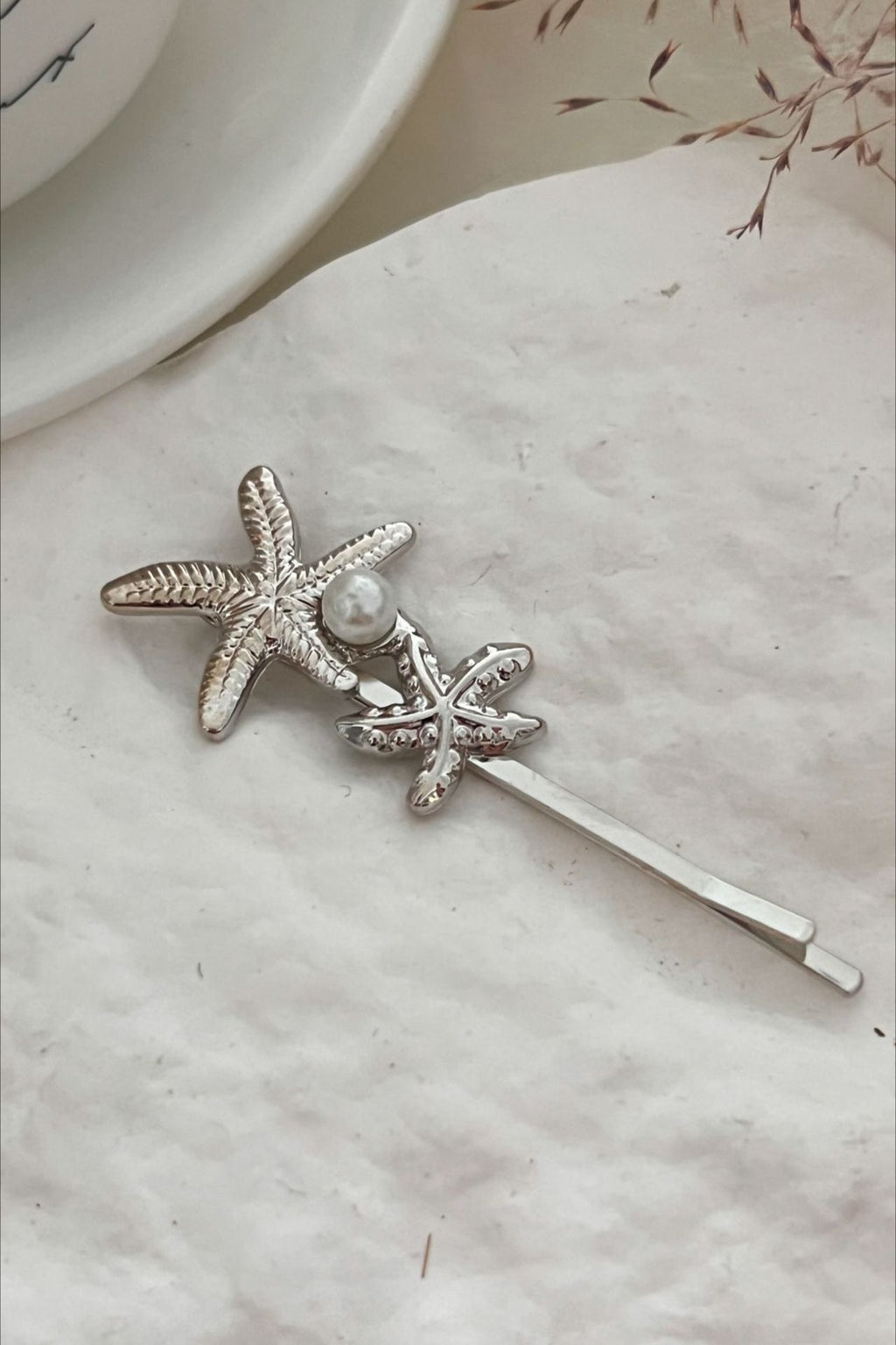 2-Piece Guilloche Design Braid Accent Hairpin Set