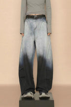 Unisex Gradient Streetwear Jeans