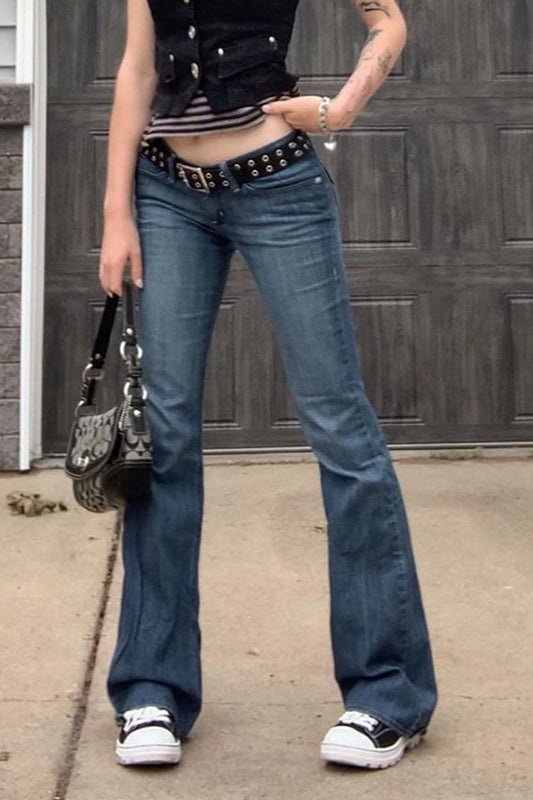 Elegant Women__ Flared Jean
