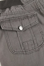 Multi Pocket Low Waist Bootcut Jeans