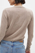 Essential Round Neck Cardigan