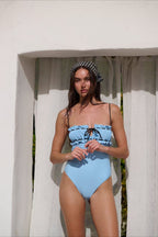 Sexy Monochrome Beach One Piece Set