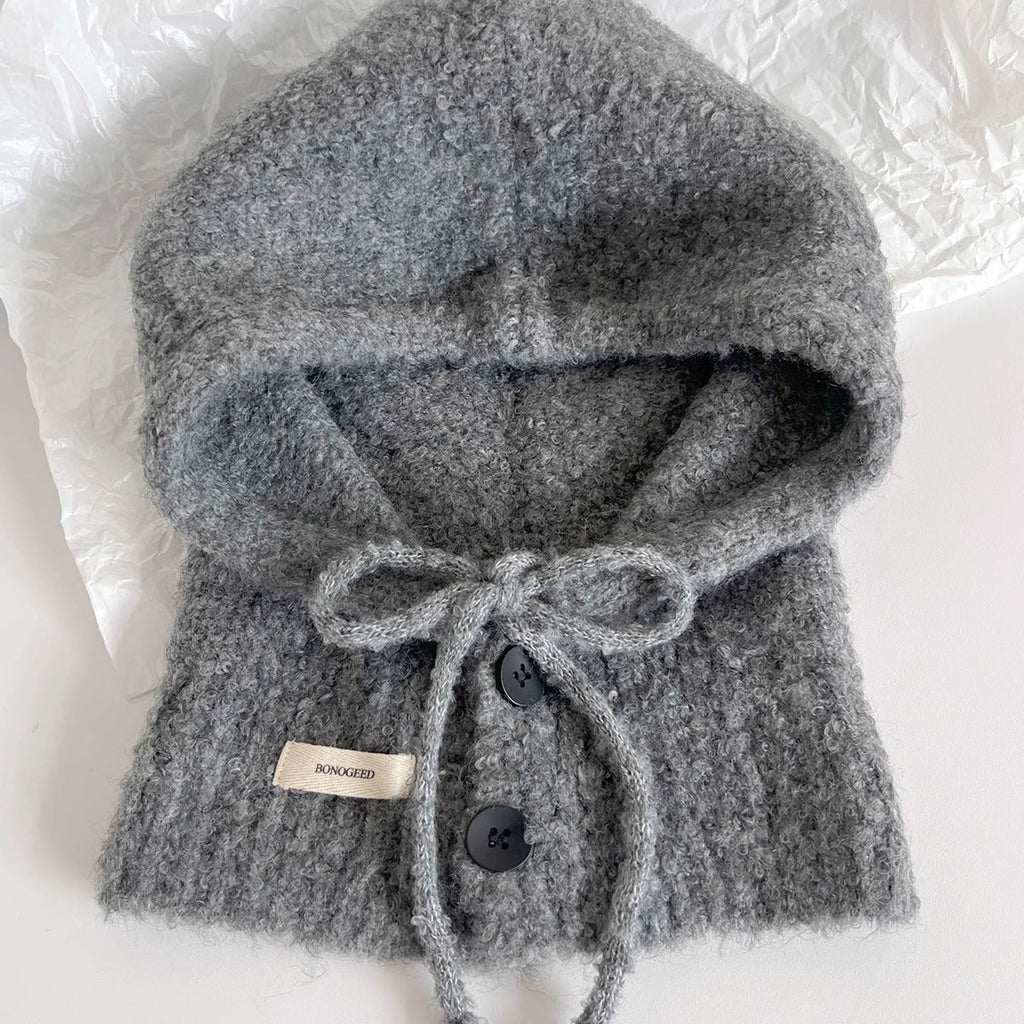 Vintage Balaclava Knit Neck Warmer Hat