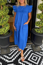 Annika Dress - Royal