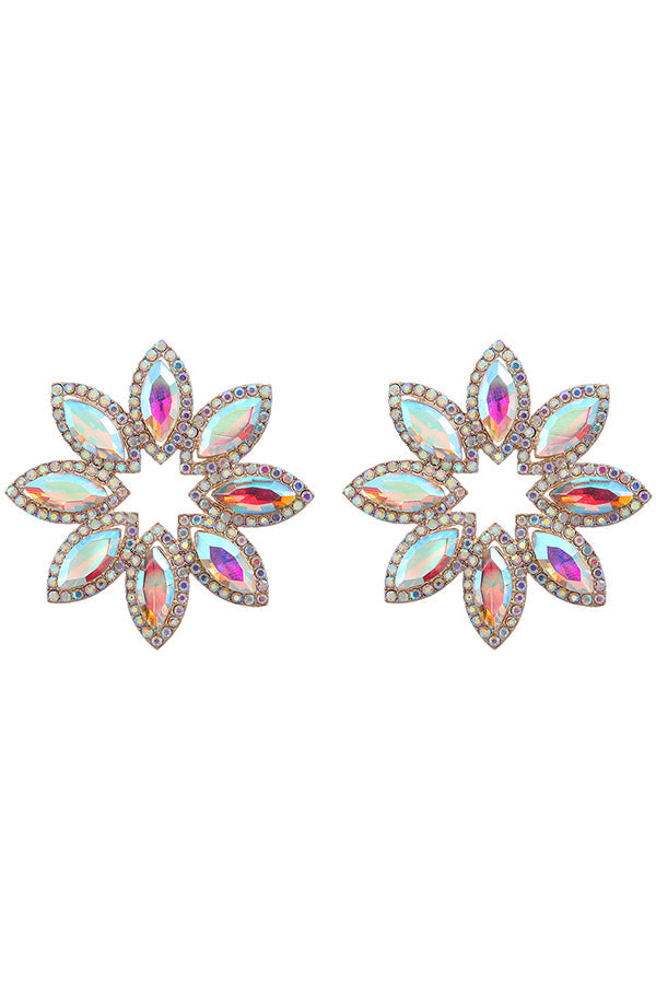 colour Floral Earrings
