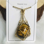 Crystal Gemstone Necklace