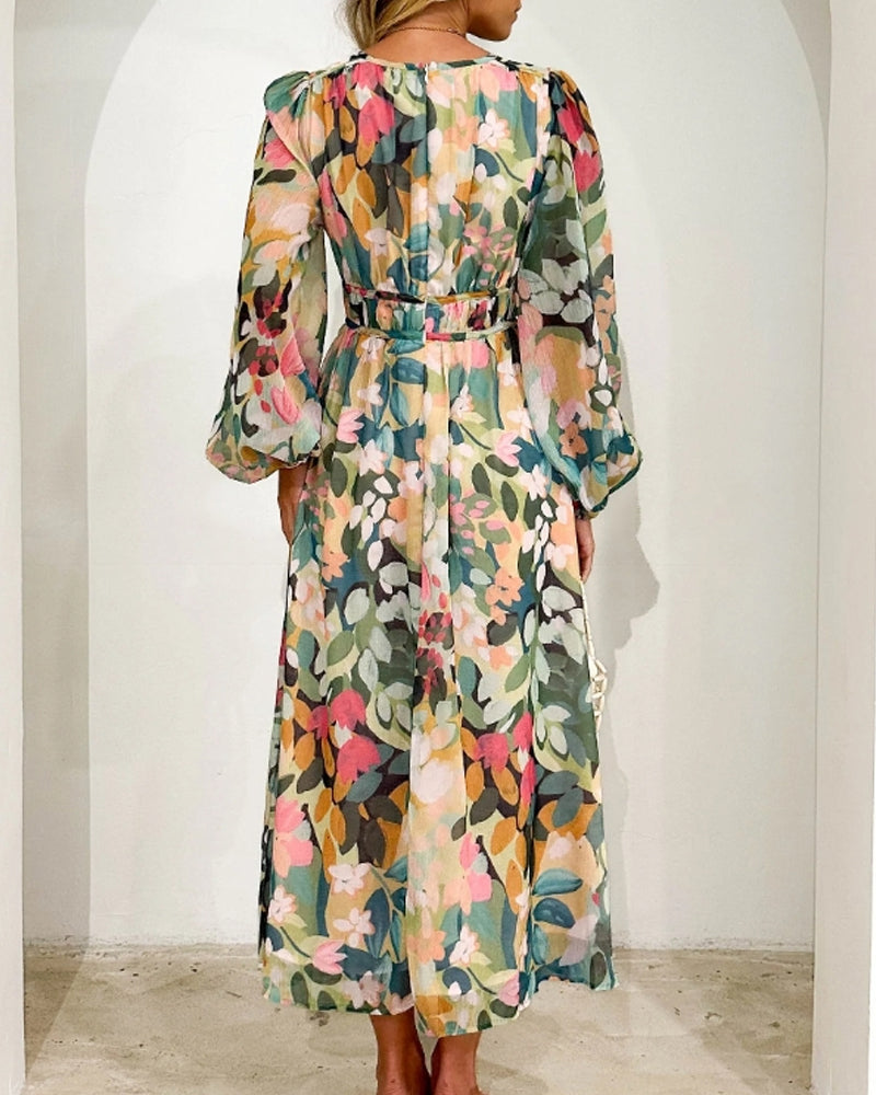 Fabiana Chic Floral Dress Boutique Collection