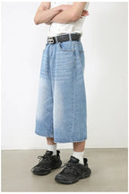 Vintage Y2K Loose Cropped Jeans