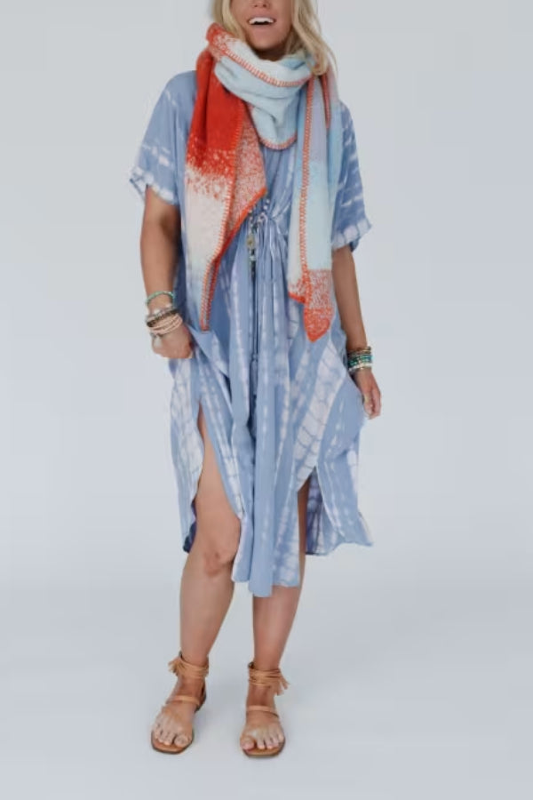 Abigail Timeless Batik Kimono Dress Evening Wear Edit