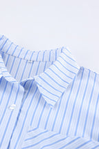 Asymmetric Smocked Ruffle Blouse