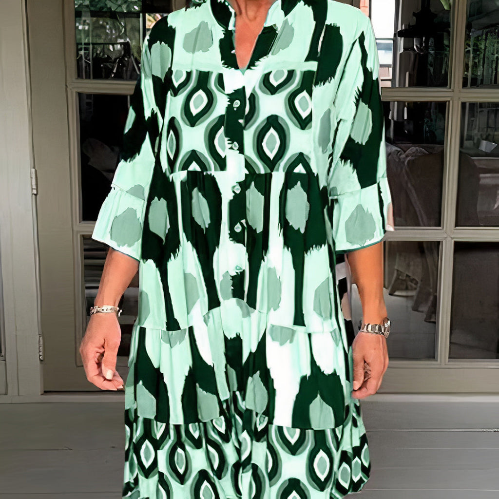 Mercedes Aesthetic Beautiful Summer Dress for Every Day Elevated Occasion Wear