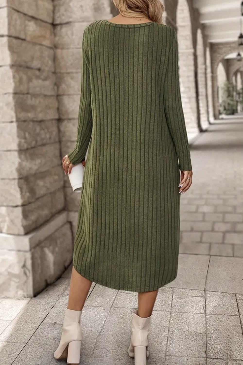 Helena Long Sleeve Dress Modern Dress for Seasonal Wardrobe Essential