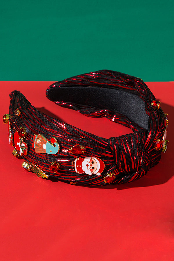 Christmas Colorful Embellished Fabric Headband