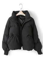 Fashionable and Versatile Slim Loose Short Cotton Jacket