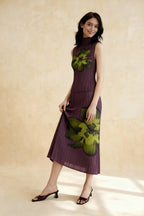 Floral Top & Midi Skirt Two Piece Set