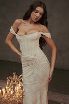 Bardot Mermaid Slip Dress