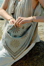 Bohemian Style Tassel Pendant Vacation Crossbody Bag