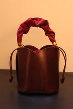 Luxury Petal-shaped Bucket Bag