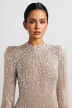 Eclipsk Crystal Crunch Paris Mini Dress