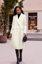 Wool Blend Loose Chic Slim Elegant Overcoat
