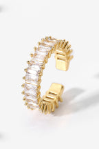 Vintage Zircon Open Ring