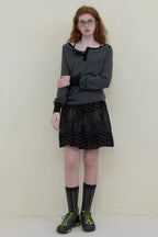 Boat Neck Henley Long Sleeve Top