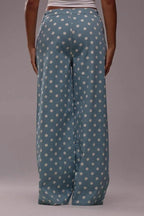 Polka Dot Loose Mid Rise Jeans