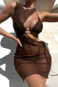 Sexy Bikini Three Piece Swim Set