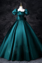 Satin Evening Gown Prom Dress