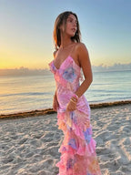 Dafne Minimalist and Summer Dress Elevated Occasion Wear