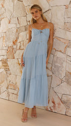 Lecter Maxi Dress Blue