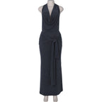 Angola Maxi Dress Grey