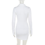 Lisa Mini Dress White
