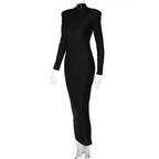 Helena Midi Dress Black
