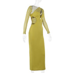 Davina Midi Dress Green