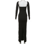 Praush Bodycon Dress Black