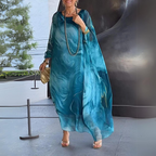 Agustina Exclusive Silk Chiffon Dress Chic Silhouette Collection