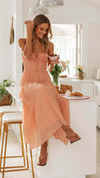 Miana Dress Orange