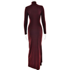 Robin Maxi Dress Maroon