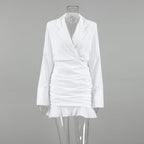 Greece Babe Mini Dress White