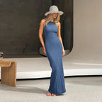 Parson Maxi Dress Blue
