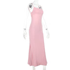 Hellebore Maxi Dress Pink